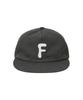 FERNOV F Applique 5-Panel Cap Charcoal