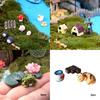 Charming Mini Animals Resin Ornaments For Delightful Fairy Garden Decoration