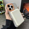 3IN1 Glitter Claer Phone Case For iPhone 17 Pro Max Air 15 14 Plus 11 12 13 16 Pro For Magsafe Wireless Charging Protector Cover