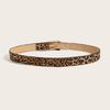 Waist Belt Cowgirl Leopard Print Waist Belt Stylish Retro Waistband for Dress