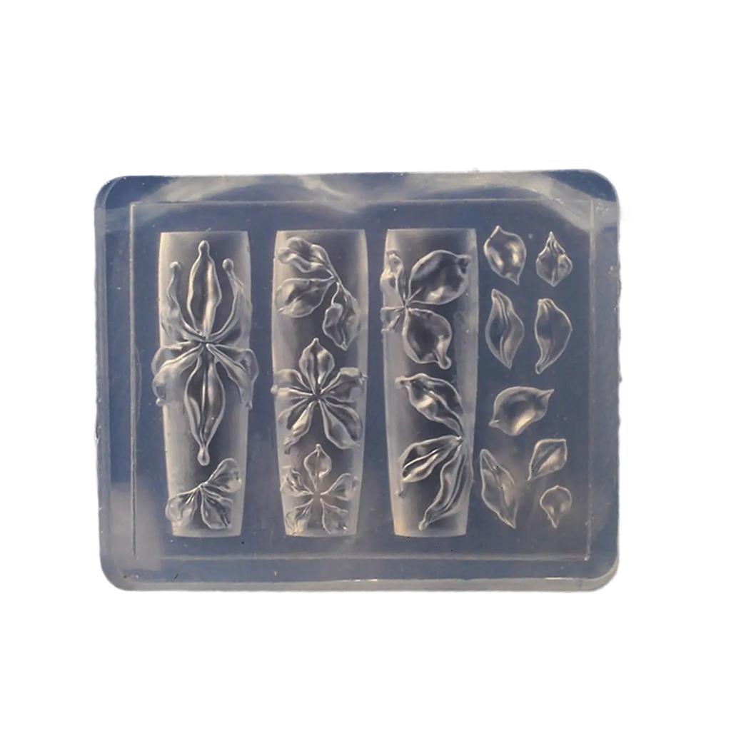 Elegant Bowknot Silicone Mould Set for Creating 3D Nail Art Earrings and Necklaces Crafting Tool Fashion Statement