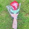 10/50Pcs Carnation Foil Balloons Valentine'S Day Rose Flower Balloon Decoration Valentine'S Day Flower Bouquet Birthday Decor