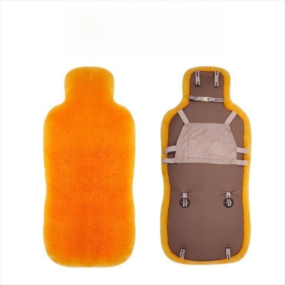 New Warm Plush Car Seat Covers Fluffy Universal Car Seat Cushion Wool Velvet Full Cover Auto Seat-Cover Mat Winter