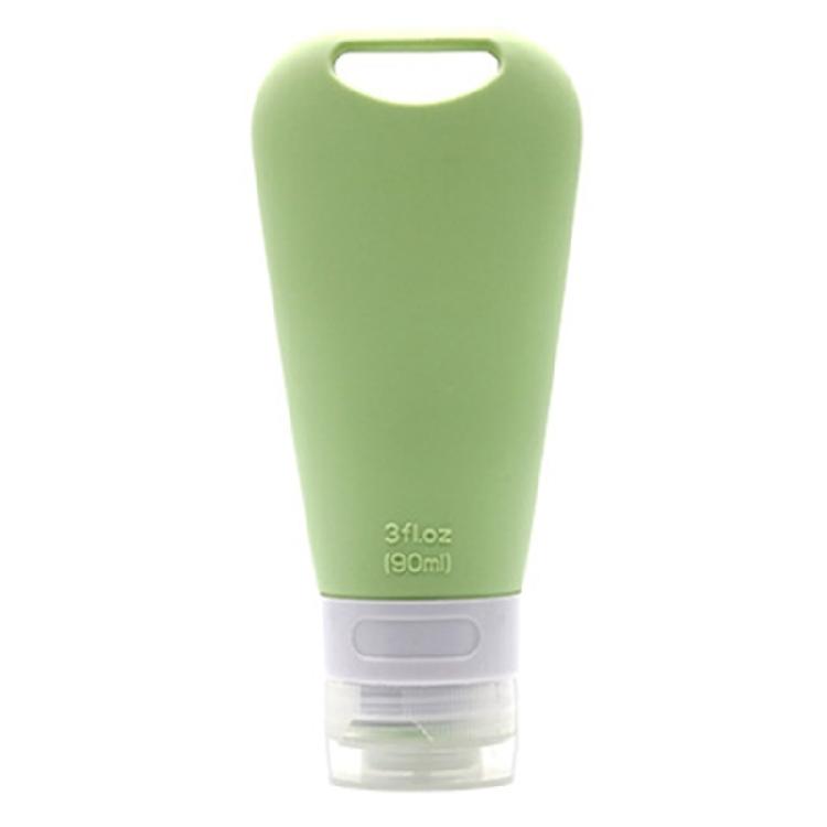 90ml Silikon-Reiseflasche für Toilettenartikel Auslaufsicher Nachfüllbar Ausdrückbar