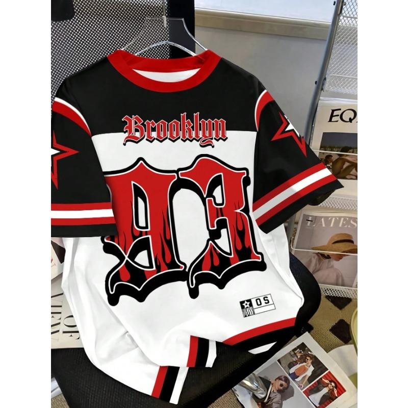 Manfinity Dauomo American Street Flame Jersey Digital Elements Men s T-Shirt XXS