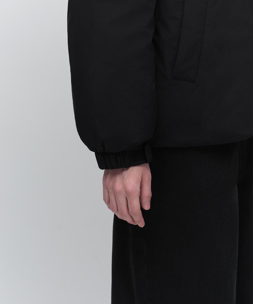 Musinsa Standard Daily Puffer Minimal Short Padded Jacket [Black]
