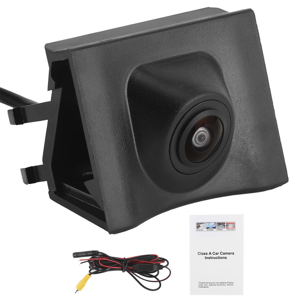 Waterproof Front View Camera Grill Logo Embedded CCD Image Sensor Fit for Q3 2013