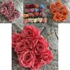 Artificial Bouquet Roses For Wedding Decor Photography Props And Home Styling