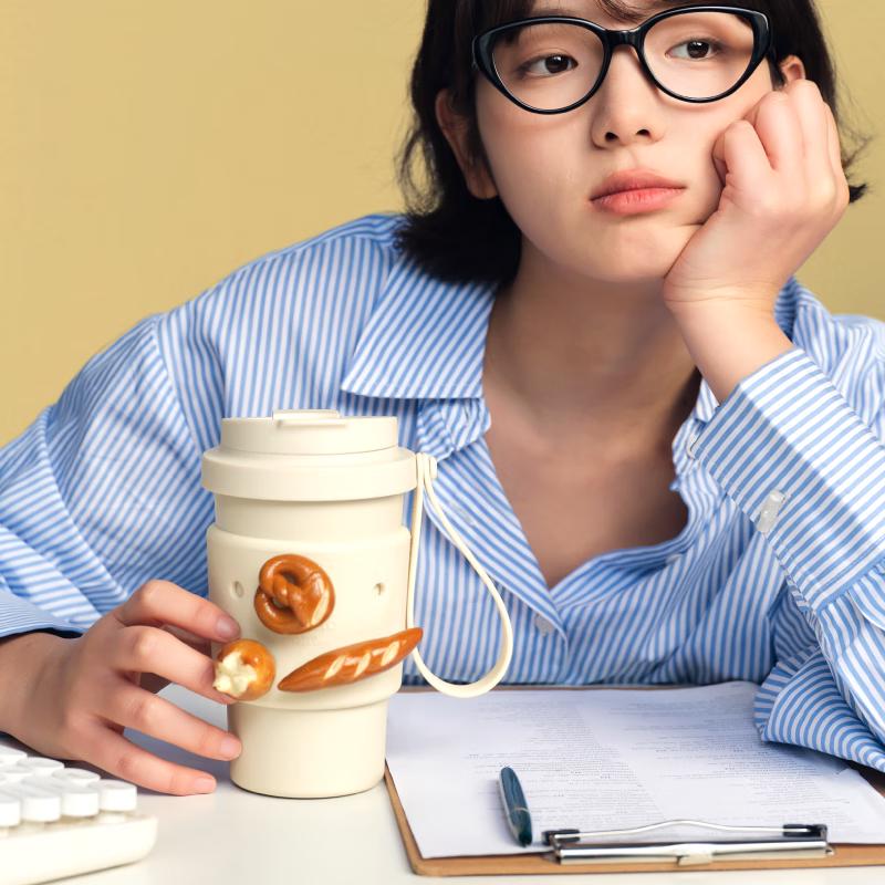 HOLOHOLO DD-03 316L Stainless Steel Insulated Travel Mug