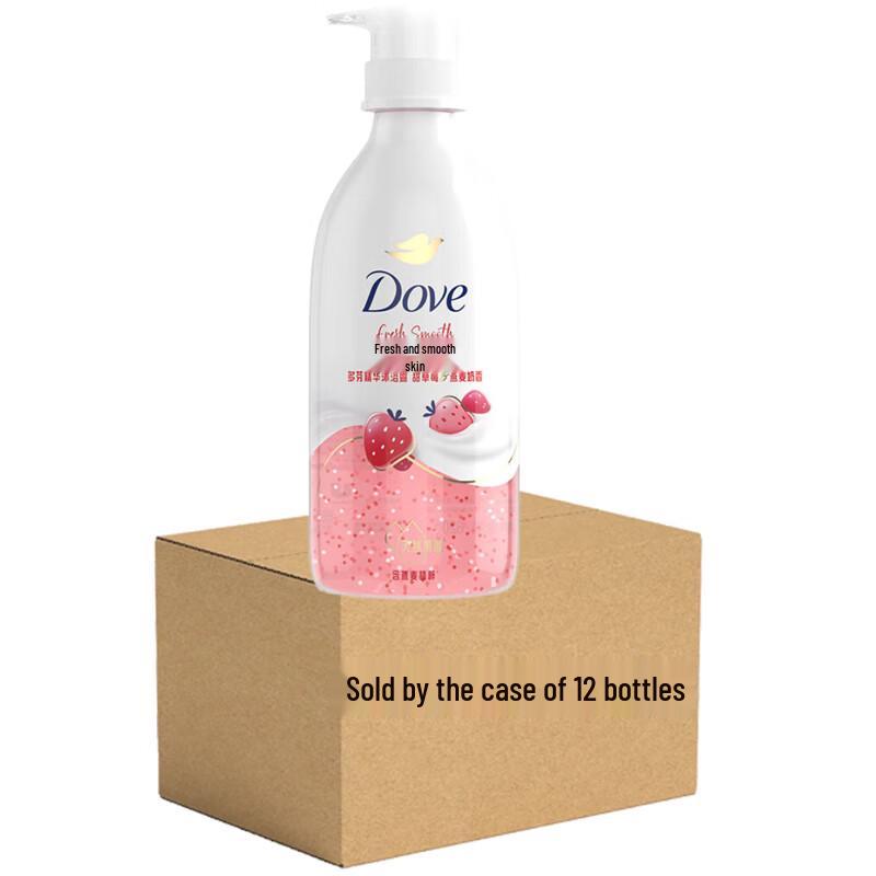 

Dove Sweet Strawberry Oat Milk Essence Body Wash, Case of 12