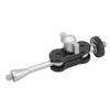 Camera Extension Mount Bar Universal Aluminium Alloy Camera Extend Bracket For Fill Light Live Microphone TM‑3 98mm
