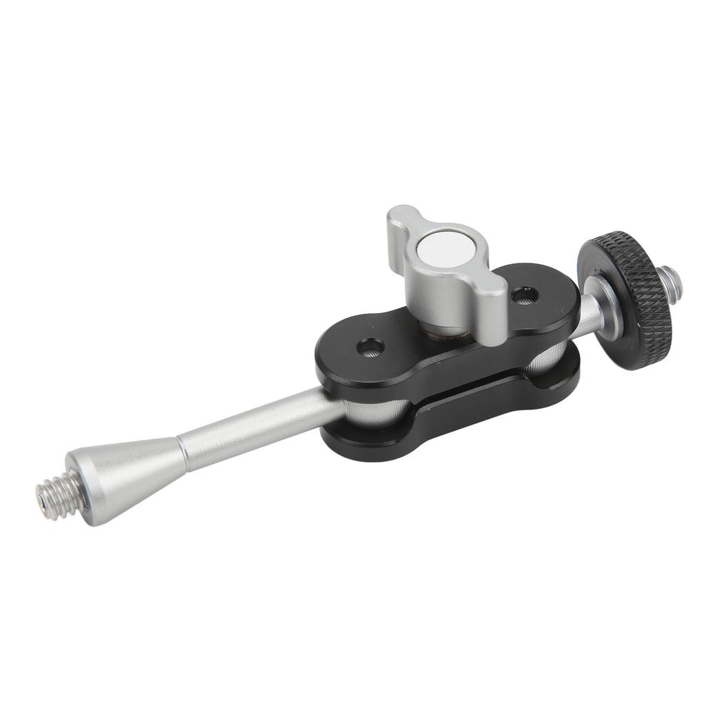 Camera Extension Mount Bar Universal Aluminium Alloy Camera Extend Bracket For Fill Light Live Microphone TM‑3 98mm