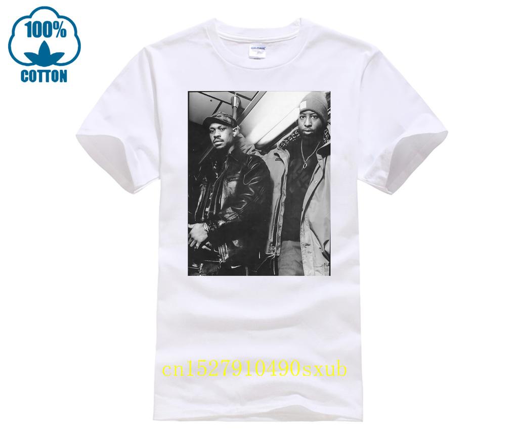 Gang Starr Bw Picture Black T Shirt Short Sleeve Discount 100 Cotton T Shirts Cheap Crew Neck Mens Top Tee Plus Size