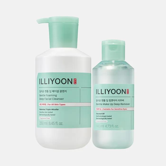 Gentle Deep Facial Cleanser 250ml + Lip & Eye Remover 140ml