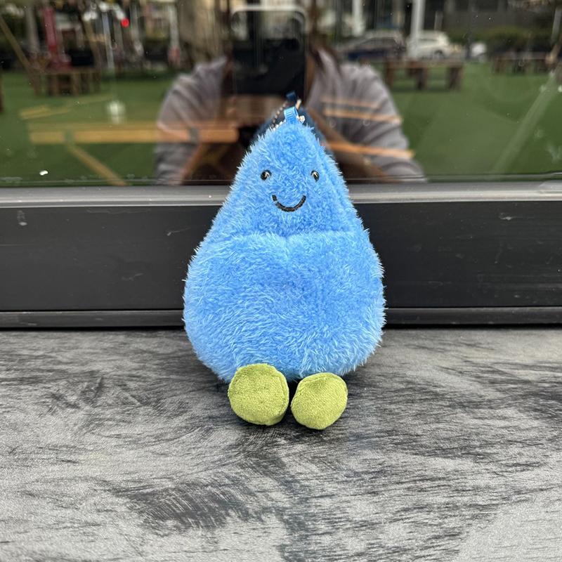 Creative Fun Fruit Plush Doll Home Bedroom Companion Ornaments Cute Doll Pendant Keychain Backpack Decoration Birthday Gift