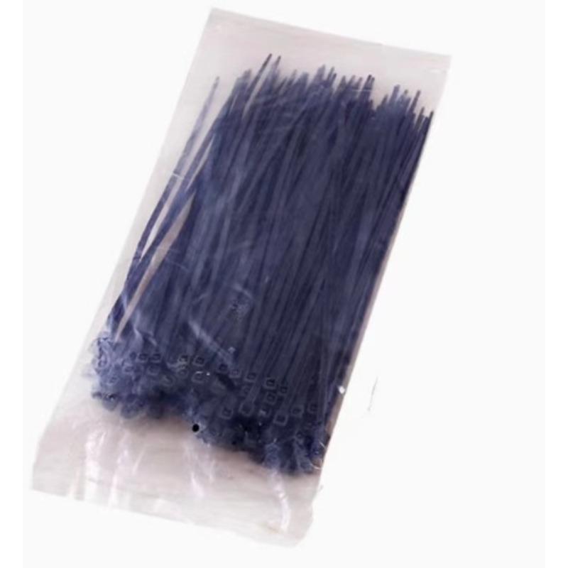 Nylon Cable Ties, Plastic Black and White Binding Straps, Packaging Self-locking Strapping Straps, Fixed Straps