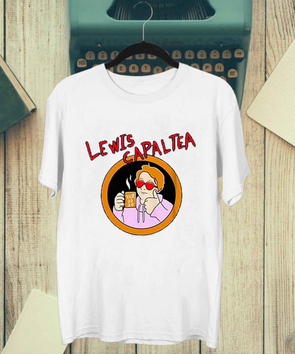 New Rare Lewis Capaldi On Tour Music White S to 5XL Concert Shirt SN788 XXXXL