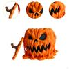 Festive Pumpkin Candy Holder for Halloween Party Decor