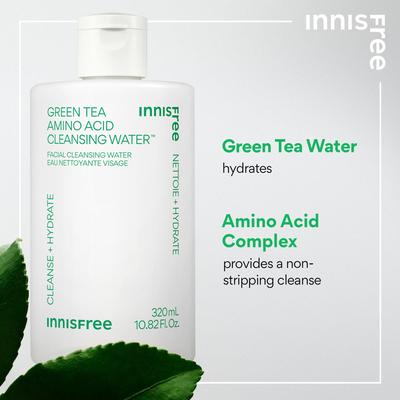 Acqua Detergente Idrante all'Amino Acido di Tè Verde 320ml NEGOZIO AUTENTICO