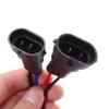 1 para dla H4 do H11 adapter do wiązki przewodów żarówka reflektora samochodowego złącze kabla do konwersji podwójna wiązka adapter wtyczki akcesoria samochodowe