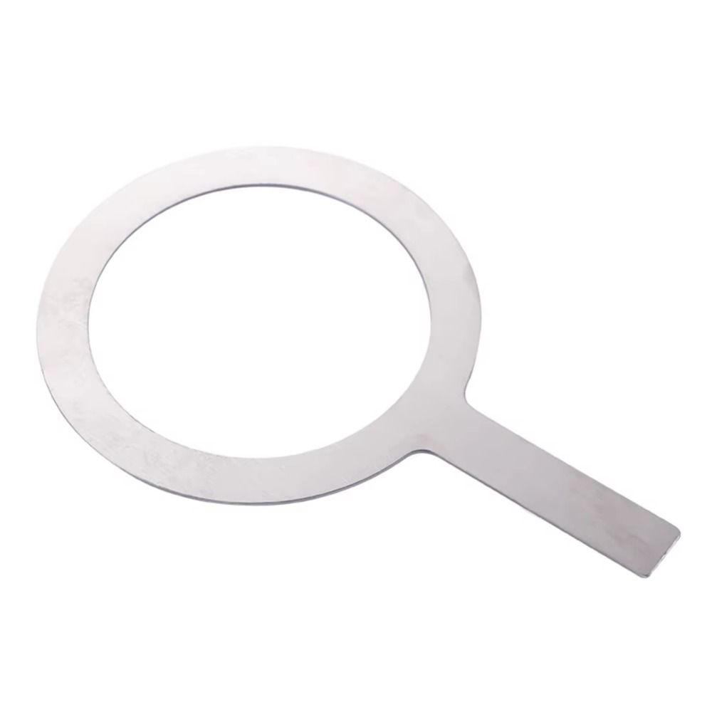 4Pcs 50/90/95/98 Calibre Baking Cup Gaskets Rust-proof Anti Scald Stainless Steel Gaskets Professional Heat Resistant