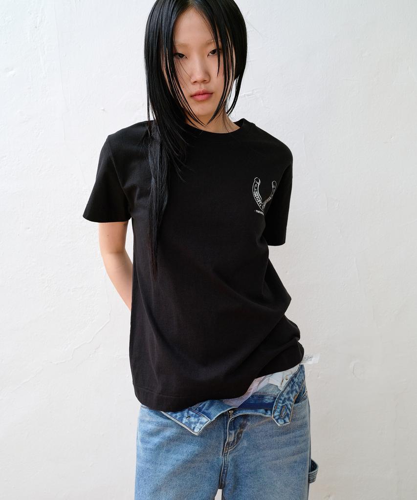 THEVINYLHOUSE Lucky House Tee Black