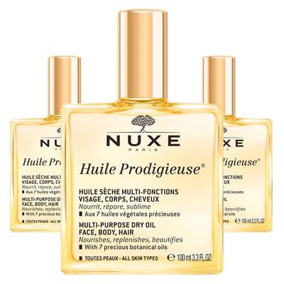 Nuxe Will Prodigy Dry Oil, 100ml, 3 Units