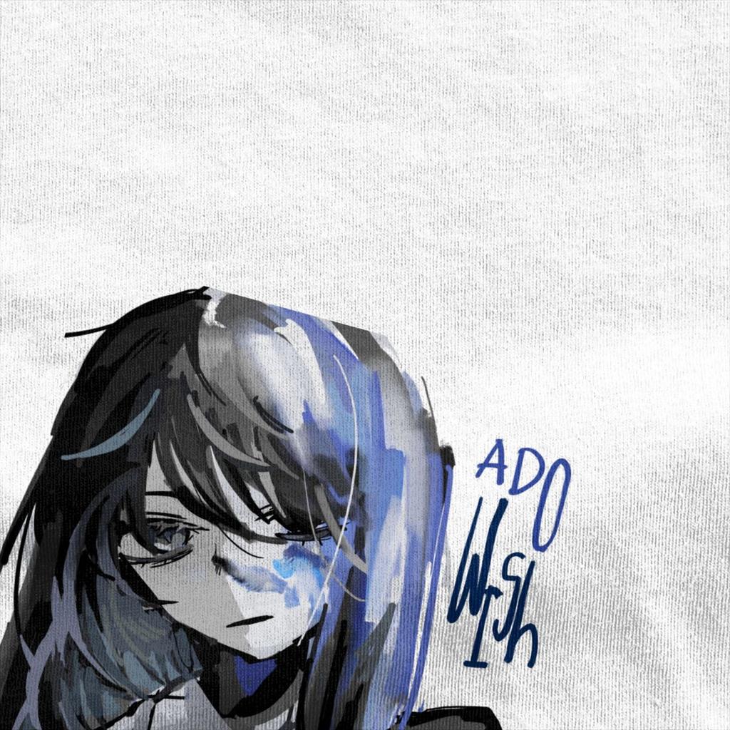 Men Women's Ado Wish Concert Music Tour T Shirt Accessories 100% Cotton T-shirt Clothes Casual Tees Summer