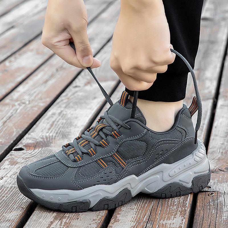 Large Size Men's New Casual and Comfortable Platform Dad Shoes, Lightweight and High-quality Fashion Sports Shoes