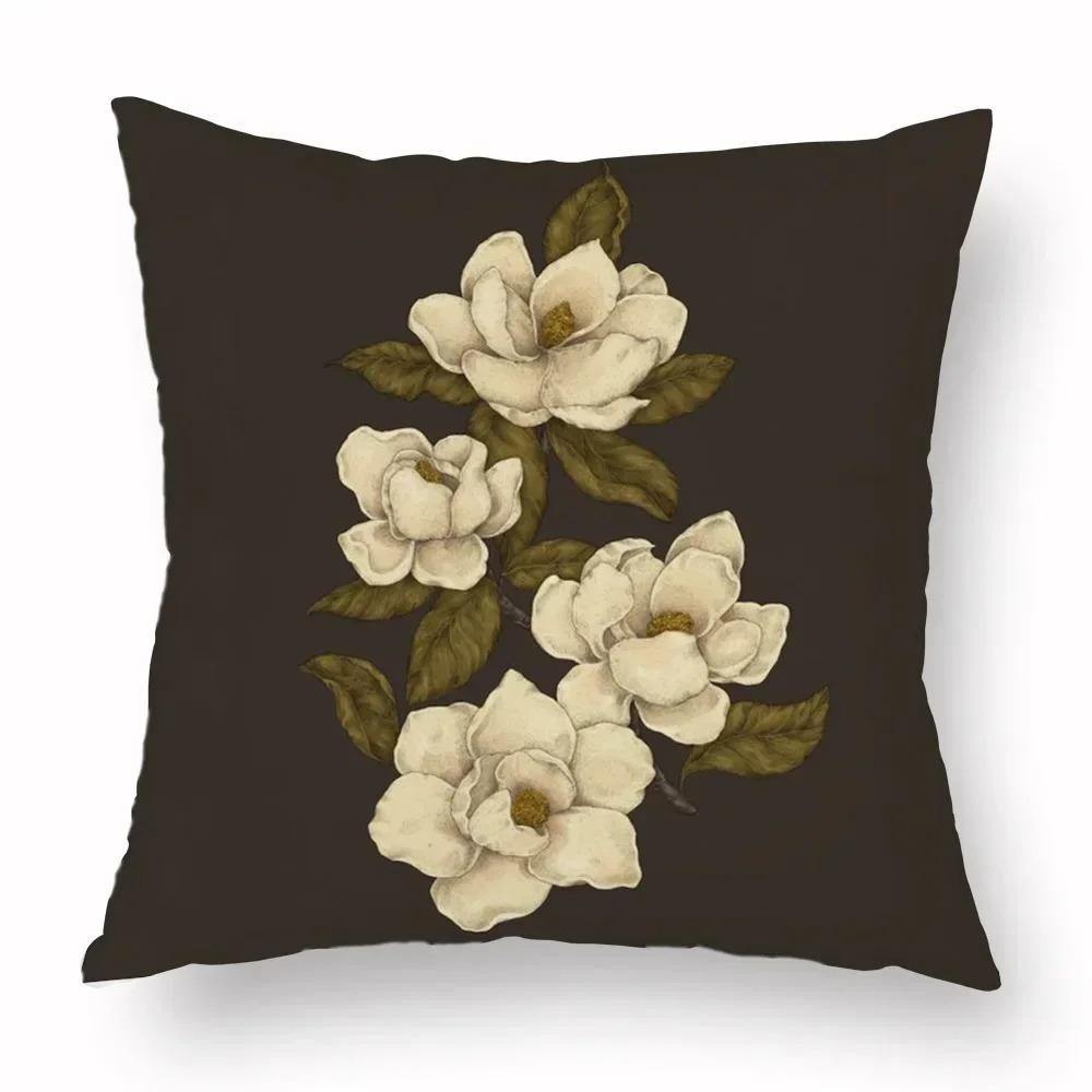 Home Decor Floral & Animal Skull Patterned Pillow Covers Pattern Cushion Cover Suitable For Sofa Bedroom Car Pillow Cover