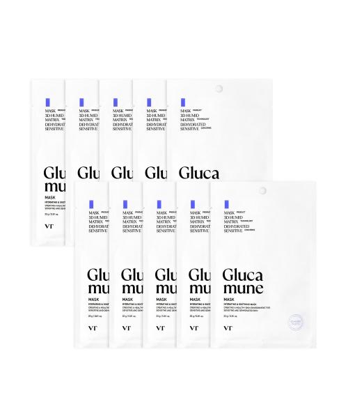 VT Cosmetics Glucamune Mask 10ea Glucamune Mask 10ea