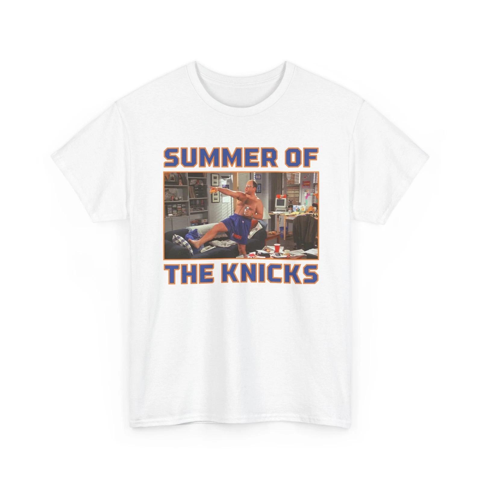 Summer of the Knicks T Shirt Retro Lounge Graphic white L