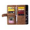 PU Leather Phone Pouches Featuring Build In Stand Functions 12 Storage Compartments Not Shock Defense for Phone S25