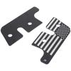 Sun Visor Repair Kit, Aluminum Sun Visor Clips Car Accessories Replacement for Jeep Wrangler JK JL Gladiator 2018 To