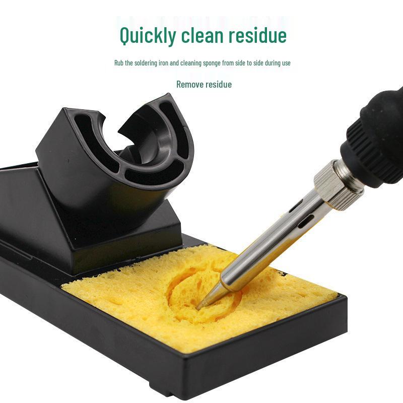Soldering Iron Tip De-tinning High-Temperature Resistant Cleaning Sponge Pad