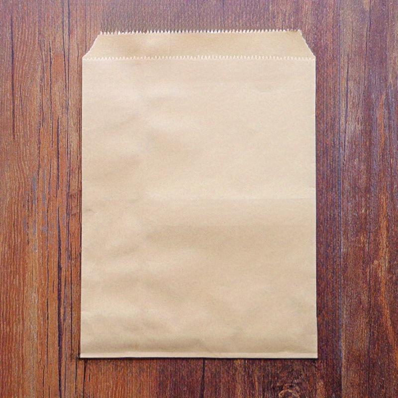 25st Vågprickiga Kraftpappersgodis- och Kexpåsar Förpackningspåse Popcornpåse Födelsedagsinslagningstillbehör Bakverktyg