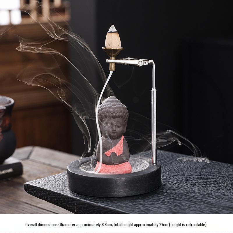 Zen Style Indoor Inverted Incense Burner - Creative Home Decoration Incense Holder