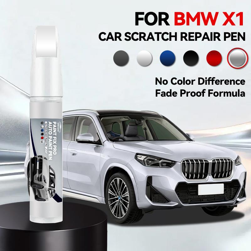 

For 2009-2025 X1 BMW E84 F48 F49 U11 SDrive XDrive Paint Accessories Touch Up Scratch Remover DIY Auto Accessories Black White срібний