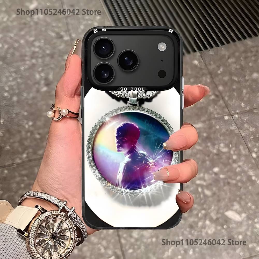 

T-Tony Boy UFORIA Black Matte Shockproof CoverPhone Case For iPhone 17,16,15,14,13,12,11,Pro,Max,Plus iPhone15Plus