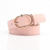 Female Belt, Alloy Pin Buckle, Soft and Comfortable Jeans Belt, Girls' Clothing Matching Belt