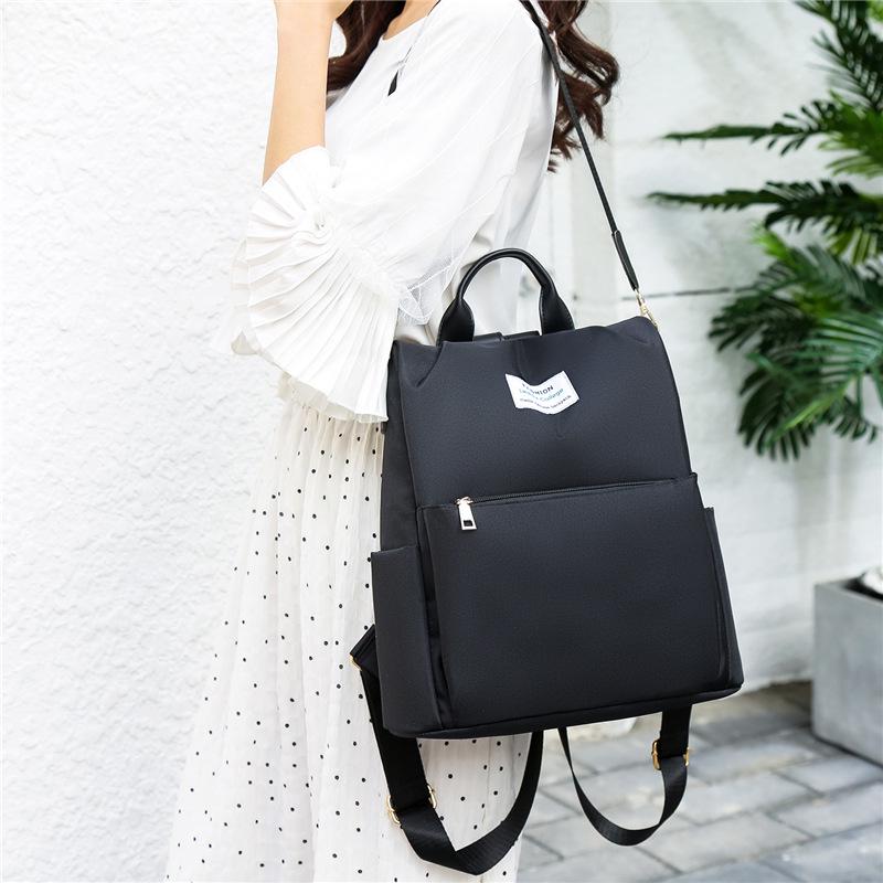 Junior High School Large Capacity Korean Style Printed Backpack for Girls