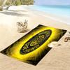 Vibrant BVB Logo Dynamic Background Beach Towel Outdoor Camping Beach Towel for Vacation Photos Quickdrying Swim Towel Swim Seaside Beach Comfort