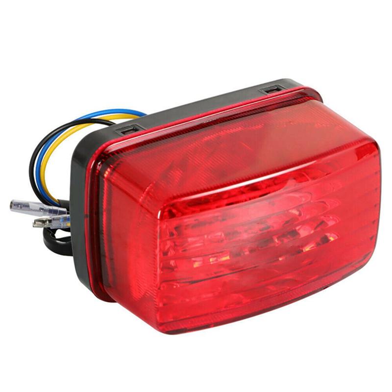 A28G-LED Lens Tail Light Braking Lamp Accessories For Rhino 660 YXR660 2004-2007 5KM-84710-01-00 5KM847100100 5KM-8472C-1