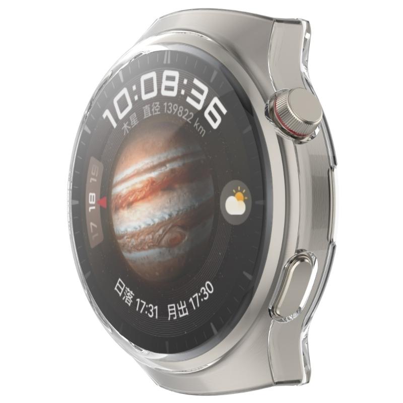TPU Cover Shockproof Housing Smartwatch Case for Watch 4 Full Coverage Bumper Case Scratchproof Watch Shell