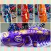 Carp Flag Realistic Ornamental Colorful Japanese Style Hanging Carp Windsock Garden Decoration