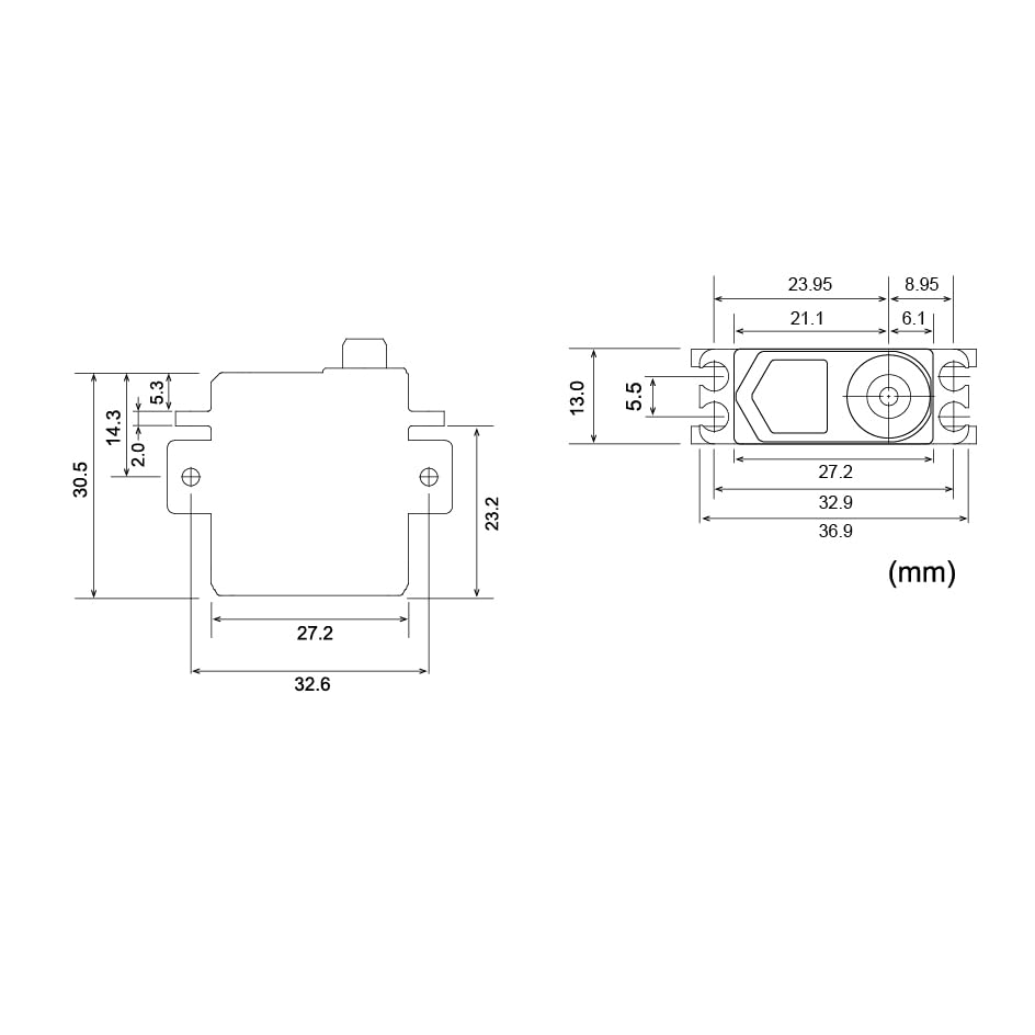 Futaba SERVO BLS-CM600 (UR Mode Compatible S.BUS Brushless Servo for 112 EP Cars) BLS-CM600
