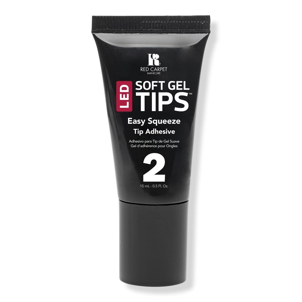 

Красный ковровый маникюр Led Soft Gel Easy Squeeze Tip Adhesive 0,5 унции