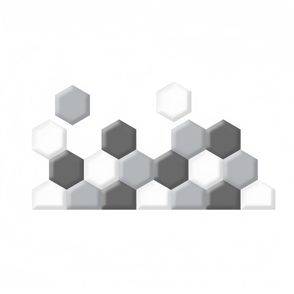 1PC Hexagon Adhesive Bed Headboard Nordic Style Room Decor Head Board Wall Panel