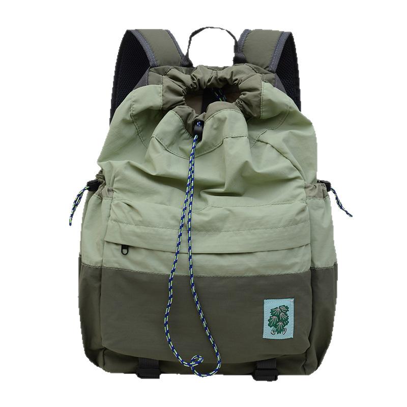Damen Rucksack mit Kordelzug Leicht Großes Fassungsvermögen Tasche für Mittel- & Oberschüler für Outdoor-Sport
