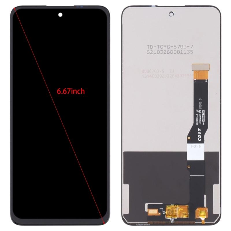 Mobile Phone Replacement Digitizer with Tools for 20L+/20 Lite LCD Screen Screen and Digitizer Full Assembly